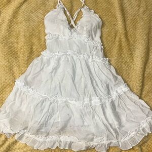 Hello Molly Human Error Dress White